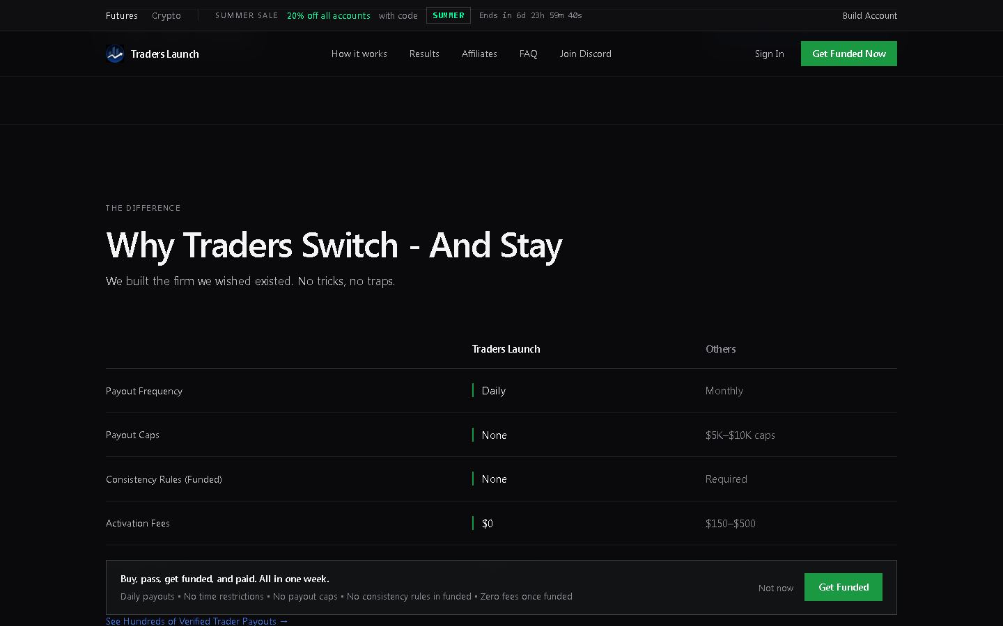 Traders Launch Reimagined screen 2